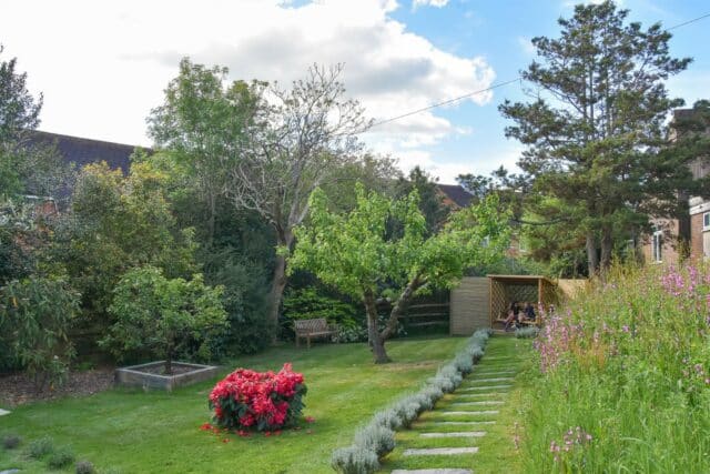 The Wellbeing Garden, a beautiful relaxing space for students